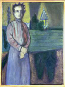 Great Grandmother with Triangle and Forest